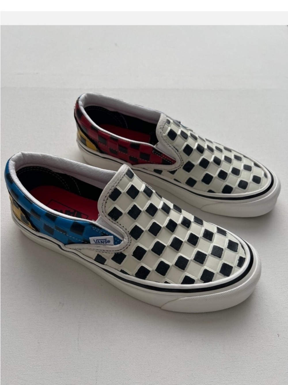 NWOB VANS Anaheim Factory Classic Slip On 98 Dx Leather Shoes size 10 - Picture 7 of 7